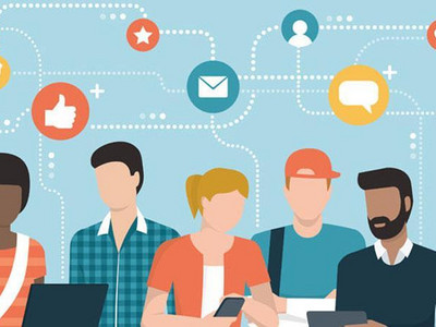 Diverse Menschen im Austausch