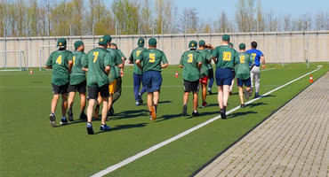 Jugendliche beim Lauftraining