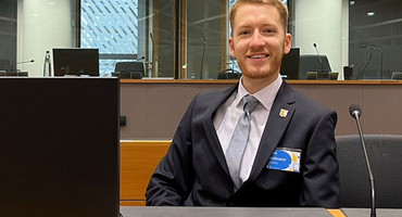 Portrat von Finn im Europäischen Parlament