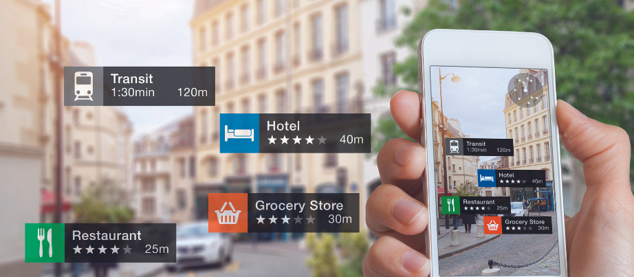 Smartphone mit Applikationen
