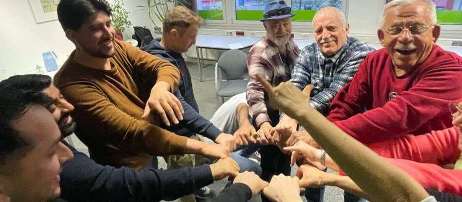 Gruppenfoto von Teilnehmenden am Projekt