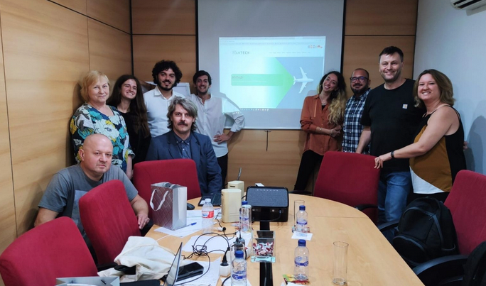 Gruppenbild während einer Veranstaltung