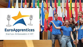 Link zu Spotify zum Podcast der EuroApprentices